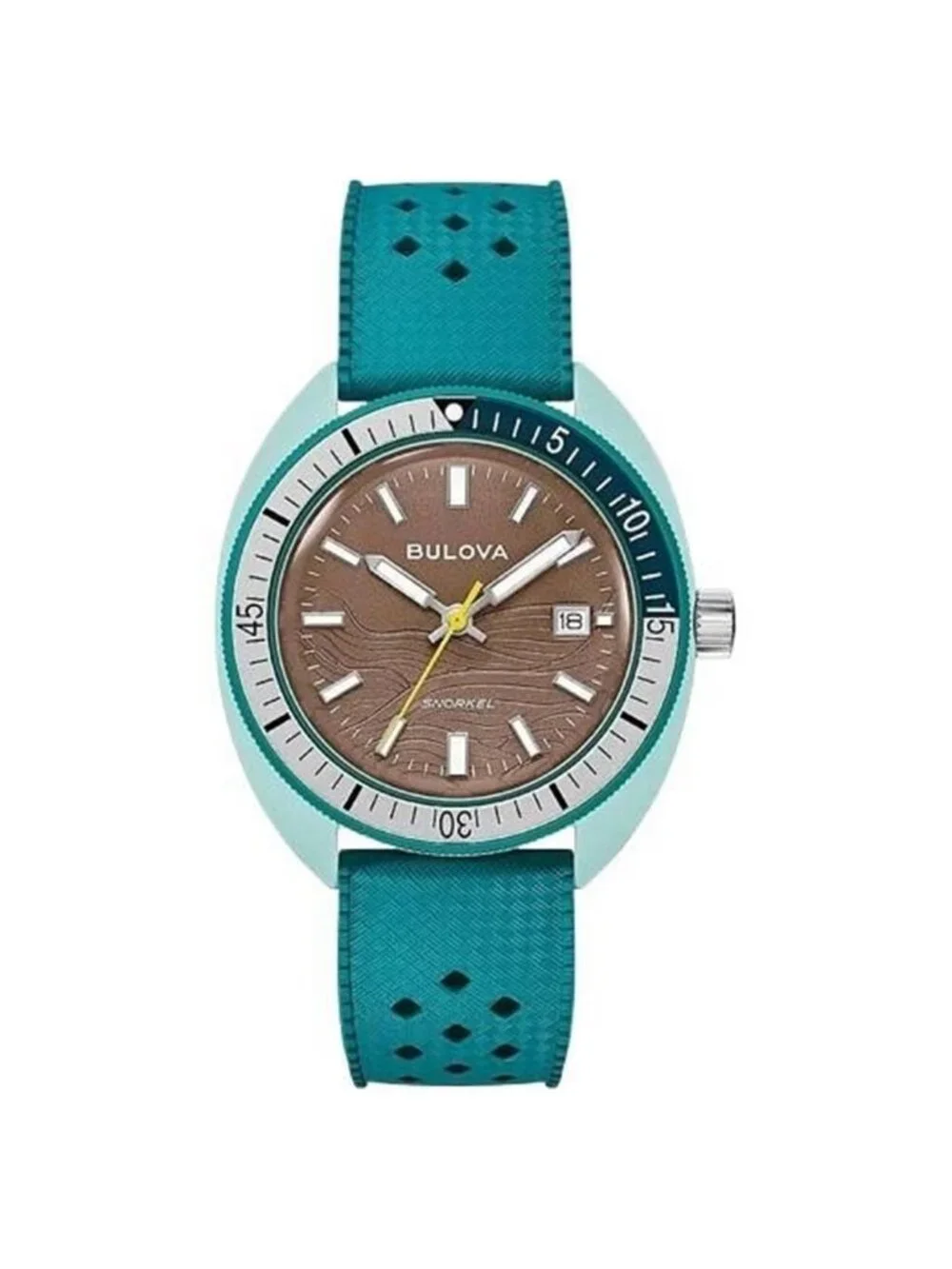 NWT Bulova Snorkel Sea Turtle Quartz Men's Watch